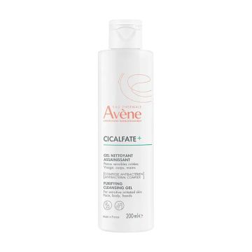 Avène Cicalfate + Gel limpiador desinfectante, 200 ml