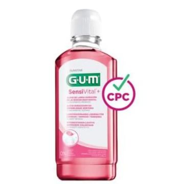 Gum Colutorio Sensivital+ 500Ml