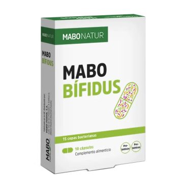Mabonatur Mabobifidus Probiótico + Prebiótico, 10 caps