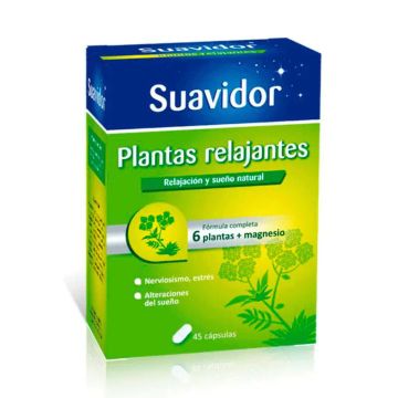 Suavidor Plantas Relajantes, 45 cápsulas
