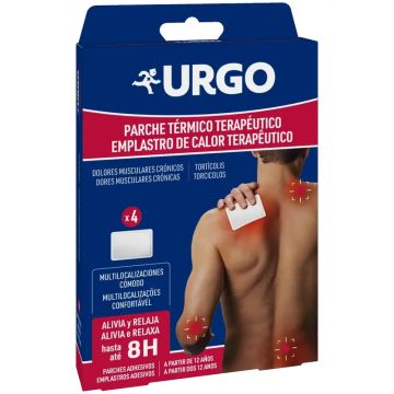 Urgo Parche Térmico Terapéutico , 4 unidades