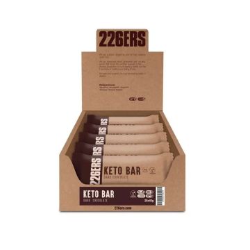 226Ers Keto Bar Barrita Proteica Chocolate Negro, 25x45 gr