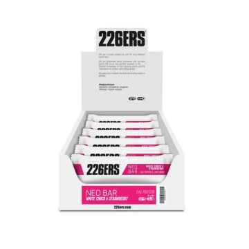 226Ers Neo Bar Protein - Barrita Proteica Neo Bar Protein - Barrita ProteicaChocolate Blanco Y Fresa, 24x50 gr