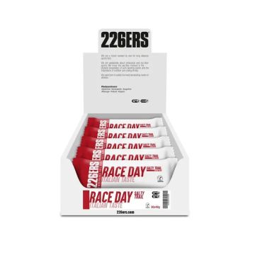 226Ers Race Day Salty Trail - Barrita Energética Barrita Energética SaborItaliano, 30x40 gr