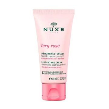 Nuxe Very Rose Crema De Manos Y Uñas 50Ml