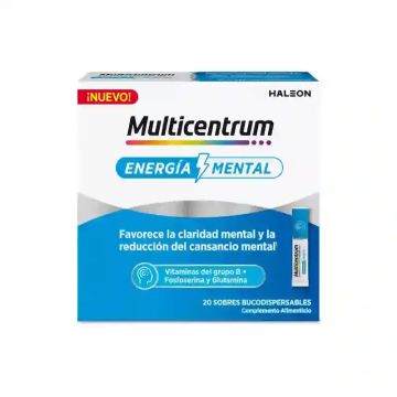 Multicentrum Energía Mental, 20 Sobres Bucodispersables