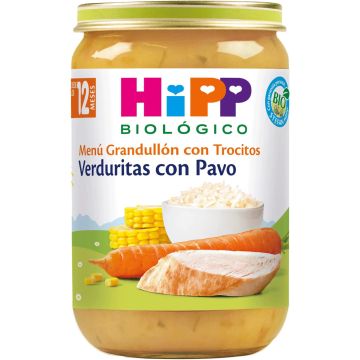 Hipp Tarrito De Verduritas Con Pavo Bio, 220 G
