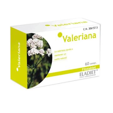 Eladiet Valeriana Recubierta Fitotablet, 60 comprimidos