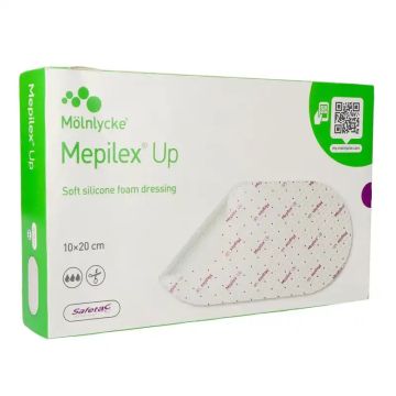 Mepilex Up Apósito 10x20cm, 3 Unidades
