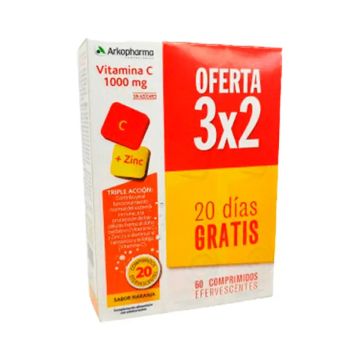 Arkopharma Arkovital Vitamina C 1000 mg, 3X60 comprimidos