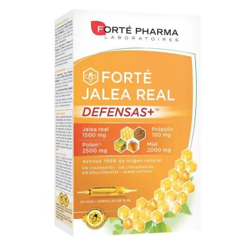 Forté Pharma Forté Jalea Real Defensas+, 20 ampollas