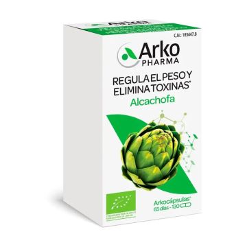 Arkopharma Arkocápsulas Alcachofa Bio, 130 Cápsulas