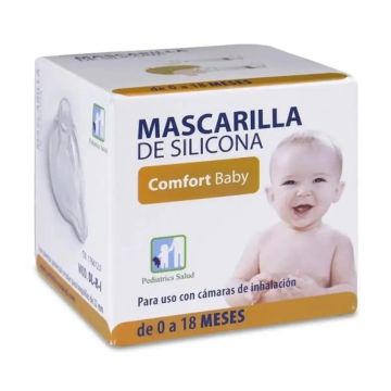 Pediatrics Salud Mascarilla Inhalación De Silicona De 0 A 18 Meses