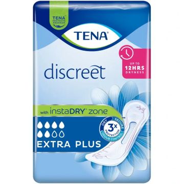 Tena Discreet Extra Plus Id , 16 unidades