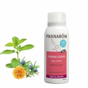 Pranarom Circularom Spray Corporal Piernas Ligeras, 75ml