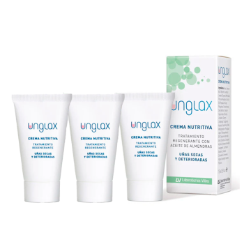 Unglax Triplo Crema Nutritiva, 3 X 15 Ml