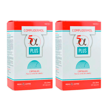 Complidermol Duplo 5 Alfa Plus 2 x 60 Cápsulas