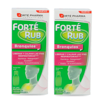 Forté Pharma Duplo Forté Rub Bronquios Jarabe 2 x 150ml