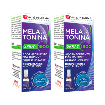 Forte Pharma Duplo Melatonina Spray 1900 2 x 20ml