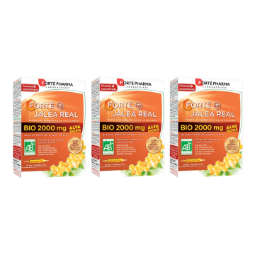 Forte Pharma Triplo Forté Jalea Real Bio 2000 mg 3 x 20 Amp.