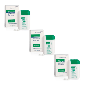 Reig Jofre Triplo Cloruro Potásico 3 x 30 comprimidos Boca Seca