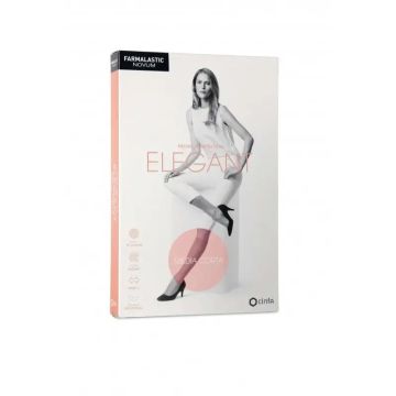 Farmalastic Novum Elegant, Talla Corta De Compresión Ligera Color Marino, Nivel 1