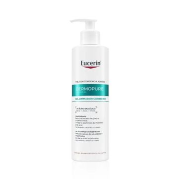 Eucerin Dermopure Gel Limpiador Triple Efecto, 400 Ml