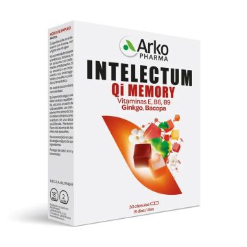 Arkopharma Intelectum Memory, 30 cápsulas