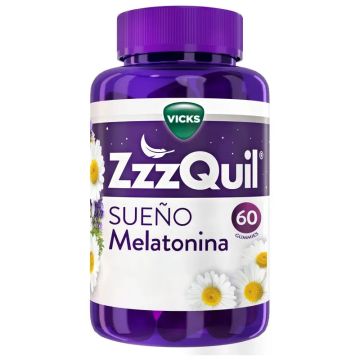 ZzzQuil Natura Melatonina, 60 Gummies