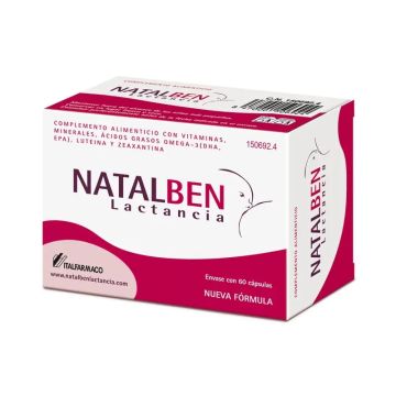 Natalben Lactancia, 60 Cápsulas