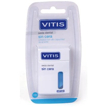 VITIS Seda Dental Sin Cera, 50 M