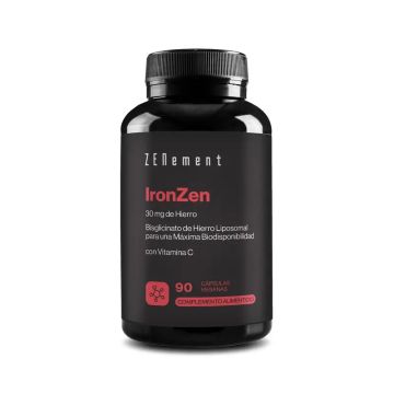 Zenement Ironzen, 90 cápsulas veganas