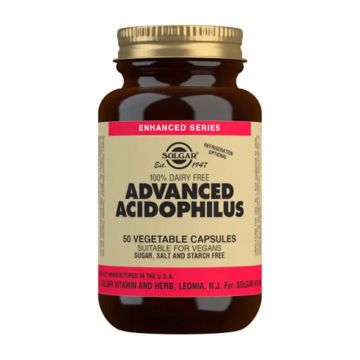 Solgar Acidophilus Advanced, 50 Cápsulas