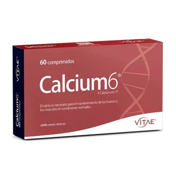 Calcium6 60 comprimidos - Con calcio y vitamina D3