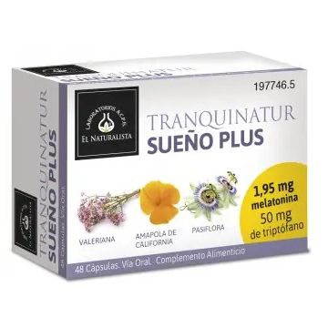 El Naturalista Tranquinatur Sueño Plus , 48 Cápsulas