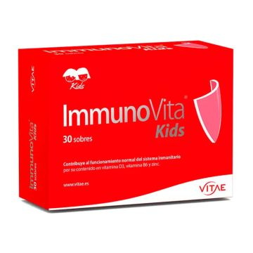 Immunovita Kids 30 sobres - Con vitamina D3 y betaglucanos