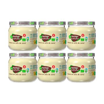 Nutriben Potito Eco Inicio Carne Verduras Pollo 6x120 Gr
