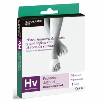 Farmalastic Protector Juanete Gel De Silicona, Talla Pequeña