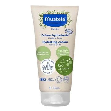 Mustela Crema Hidratante BIO, Tubo 150 ml
