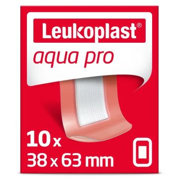 Leukoplast Aqua Pro, 19 Mm X 72 Mm, 10 Unidades