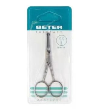 Beter Tijera Uñas Inox P/Roma-Redonda 10,4Cm 24153