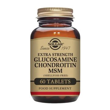 Solgar Glucosamina Condroitina MSM, 60 Comprimidos