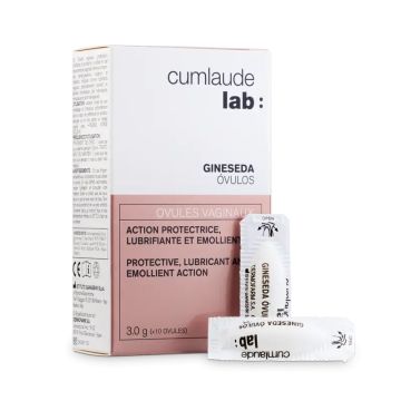 Cumlaude Lab Gineseda Ovulos Vaginales Protectores, 10 Unidades