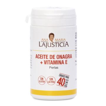 Ana Maria Lajusticia Aceite de Onagra + Vitamina E, 80 perlas