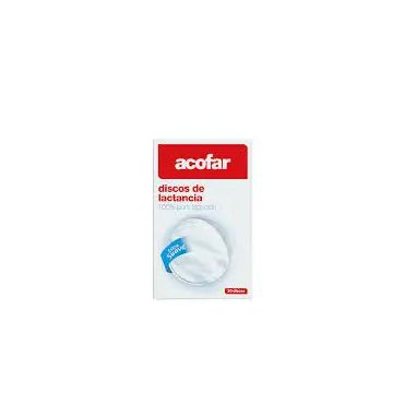 Acofarbaby Discos de Lactancia Algodón 36 unidades