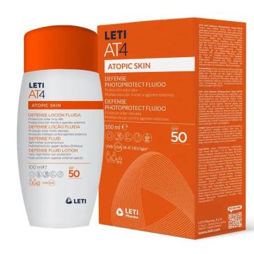 Leti At4 Defense Locion Fluida, 100 ml