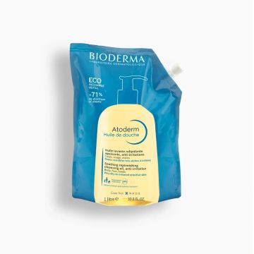 Bioderma Atoderm Aceite De Ducha Eco-Refill, 1 L