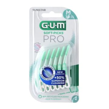 Gum Cepillo Interdental Soft Picks Pro Medium, 30 Uds