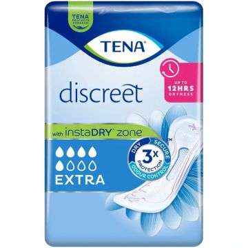 Tena Discreet Extra, 10 Unidades