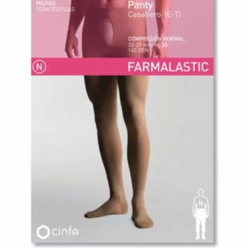 Farmalastic Panty Caballero Compresión Normal, Talla XL